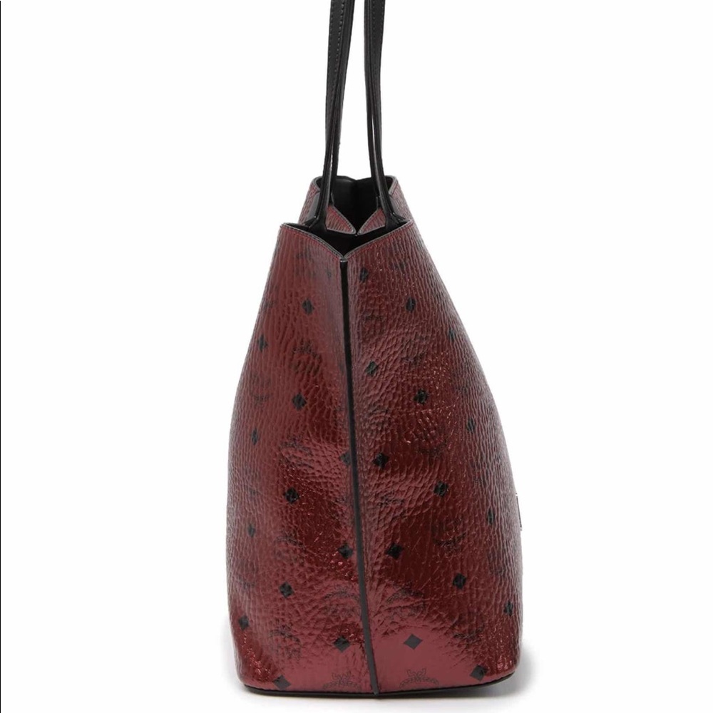 MCM medium spot visetos leather shopper - Picture 4 of 6